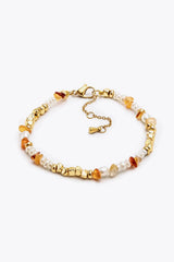Freshwater Pearl Zinc Alloy Bracelet Gold One Size Bracelets - Tophatter Daily Deals