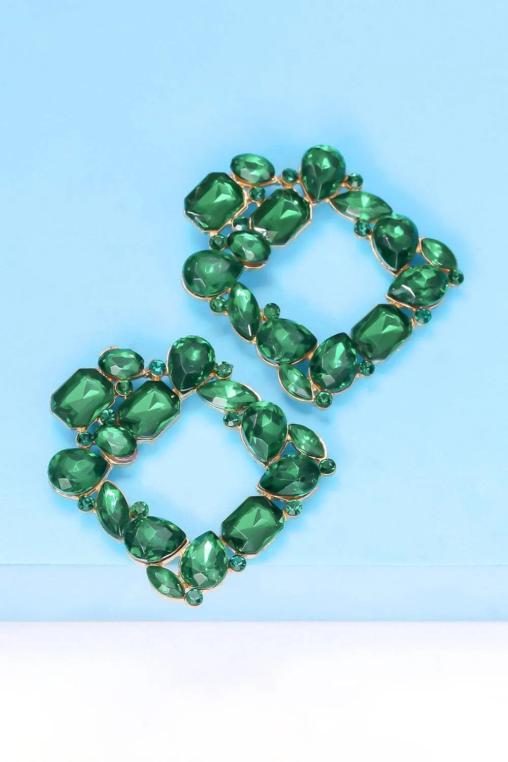 Geometrical Shape Zinc Alloy Dangle Earrings Earrings - Tophatter Daily Deals