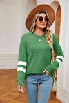 Round Neck Long Sleeve Top Women's T-Shirts - Tophatter Daily Deals