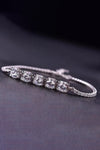 5 Carat Moissanite Lobster Clasp Bracelet - Tophatter Deals