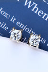 Moissanite 925 Sterling Silver Stud Earrings Moissanite - Tophatter Daily Deals