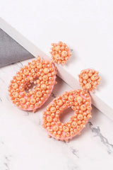 Beaded Dangle Earrings Earrings - Tophatter Daily Deals