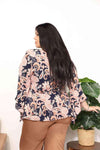 Sew In Love Full Size Angel Sleeve Top with Wrap Tie Body Blouses - Tophatter Daily Deals