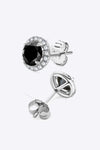 Two-Tone 4-Prong Moissanite Stud Earrings Moissanite - Tophatter Daily Deals