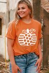 Graphic Round Neck T-Shirt Women's T-Shirts - Tophatter Daily Deals