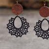 Geometric Cutout Dangle Earrings Earrings - Tophatter Daily Deals