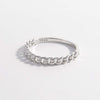 925 Sterling Silver Curb Chain Ring Silver Rings - Tophatter Daily Deals