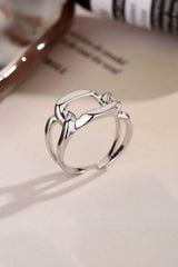925 Sterling Silver Open Ring Rings - Tophatter Daily Deals