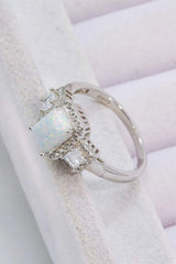 Tell A Story Opal Ring Opal - Tophatter Daily Deals