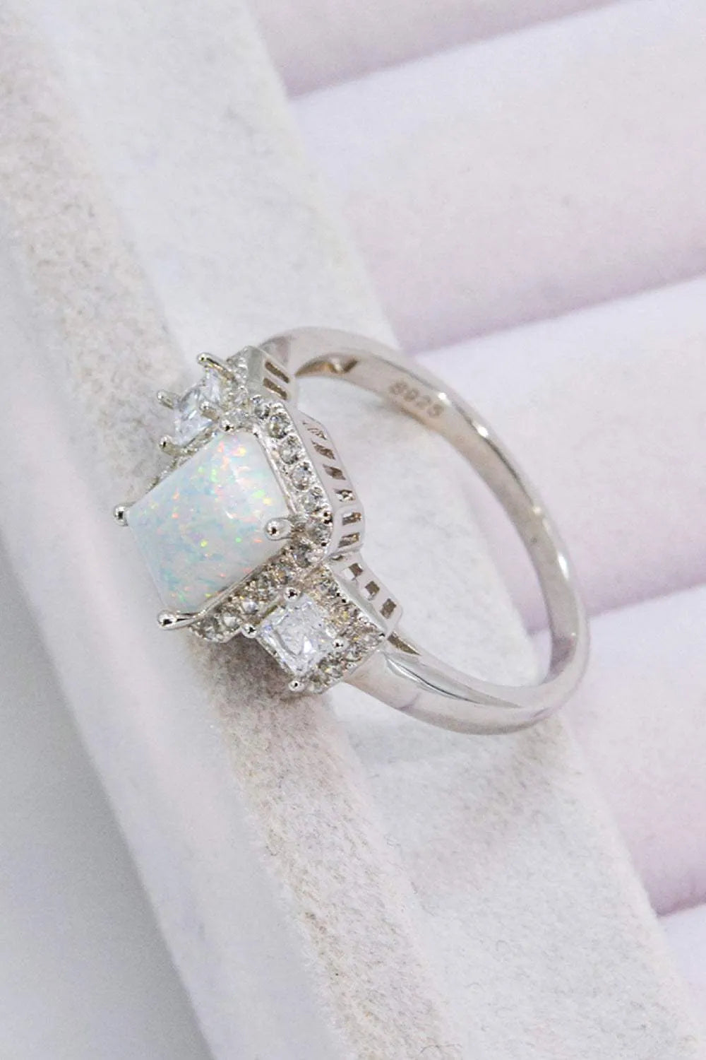 Tell A Story Opal Ring Opal - Tophatter Daily Deals