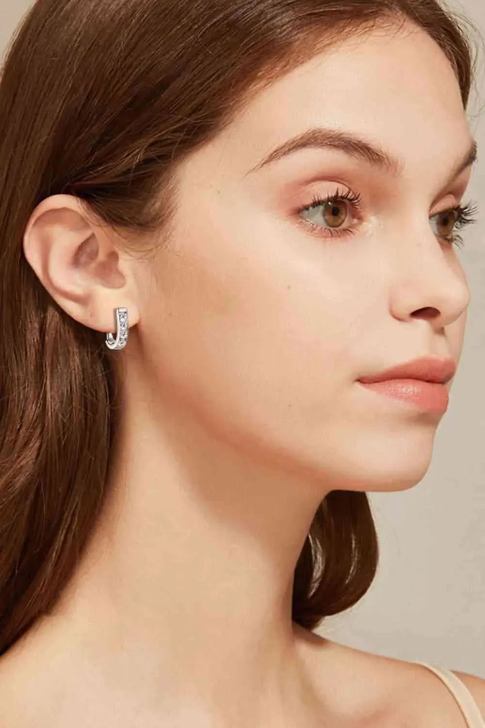 1 Carat Moissanite 925 Sterling Silver Earrings Moissanite - Tophatter Daily Deals