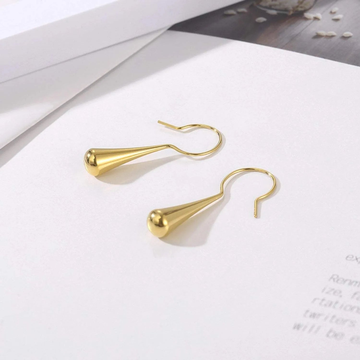 Stainless Steel Geometric Earrings Earrings - Tophatter Daily Deals