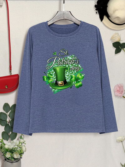 ST. PATRICK'S DAY Round Neck T-Shirt Women's T-Shirts - Tophatter Daily Deals