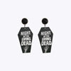 Coffin Shape Wooden Dangle Earrings Earrings - Tophatter Daily Deals