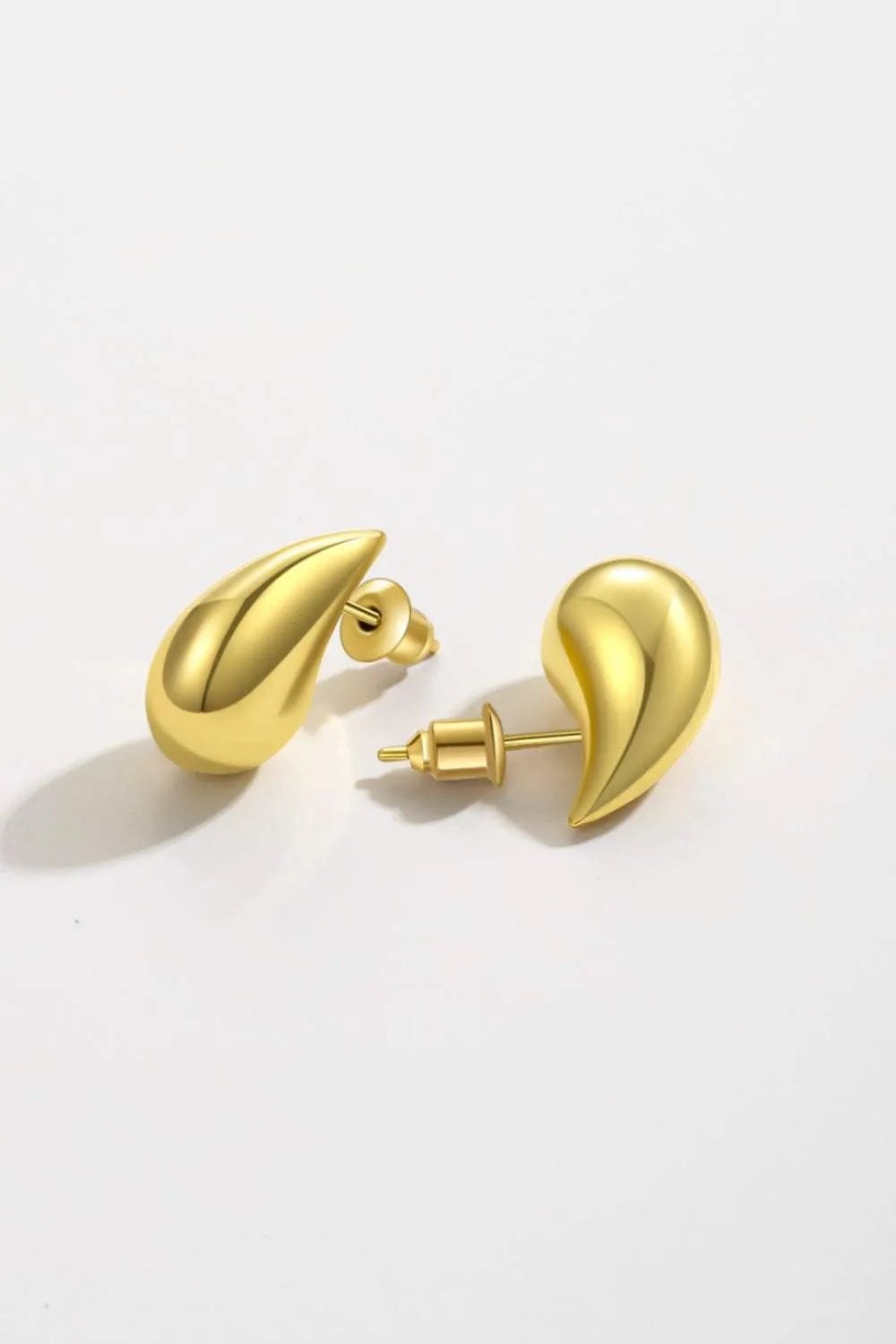 Water Drop Brass Earrings Earrings - Tophatter Daily Deals
