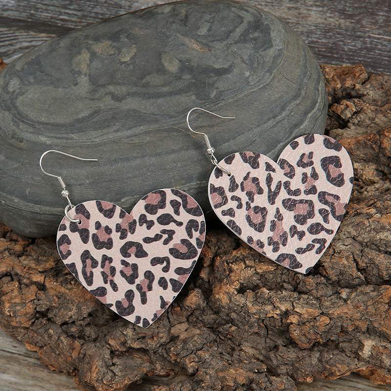 Heart Alloy Drop Earrings Earrings - Tophatter Daily Deals