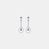 1 Carat Moissanite 925 Sterling Silver Drop Earrings - Shop Tophatter Deals, Electronics, Fashion, Jewelry, Health, Beauty, Home Decor, Free Shipping