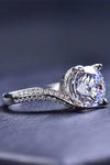 Keep Your Eyes On Me 3 Carat Moissanite Ring - Tophatter Deals