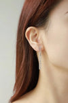 Rhinestone Chunky Chain Drop Earrings Earrings - Tophatter Daily Deals