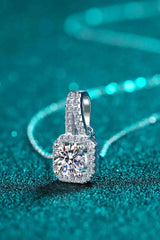 Moissanite 925 Sterling Silver Necklace Moissanite - Tophatter Daily Deals