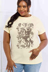 Simply Love Simply Love Full Size Cowboy Graphic Cotton Tee - Tophatter Daily Deals