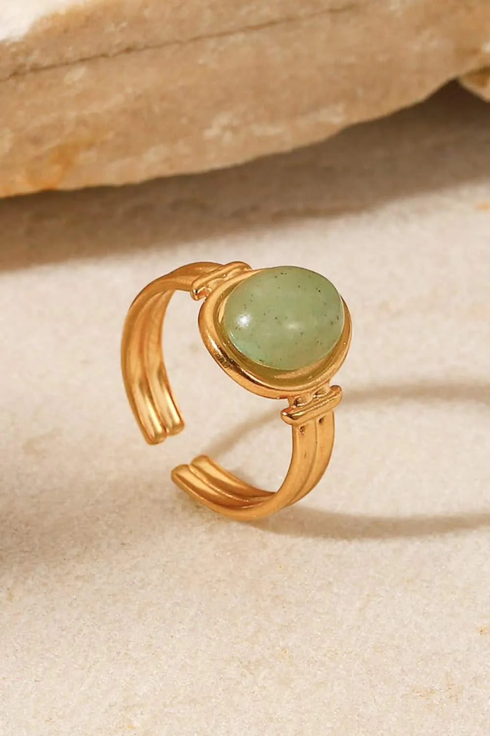 18K Gold Plated Open Ring Rings - Tophatter Daily Deals