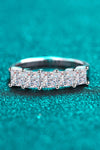 Romantic Surprise 2 Carat Moissanite Rhodium-Plated Ring Moissanite - Tophatter Daily Deals