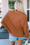 Half-Button Collared Long Sleeve Top Blouses - Tophatter Daily Deals