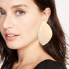 Alloy & Resinous Geometric Earrings Earrings - Tophatter Daily Deals