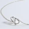 Heart Shape Spring Ring Closure Necklace Necklaces - Tophatter Daily Deals