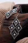 Stainless Steel Geometric Dangle Earrings Earrings - Tophatter Daily Deals