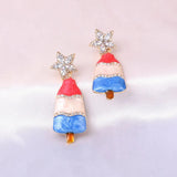 Christmas Tree Rhinestone Alloy Earrings Earrings - Tophatter Daily Deals