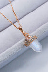 925 Sterling Silver Moonstone Pendant Necklace Moonstone - Tophatter Daily Deals