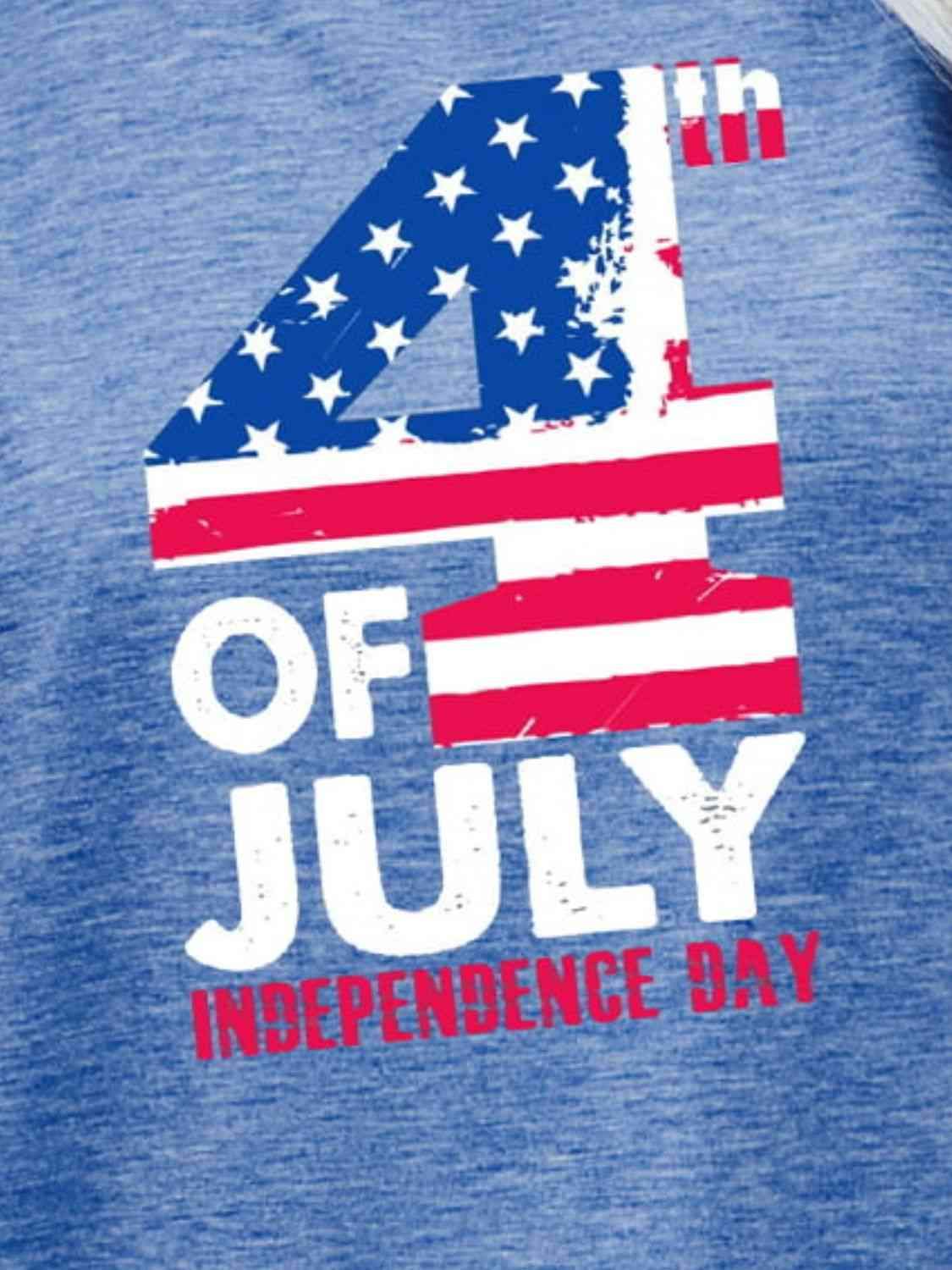 4th OF JULY INDEPENDENCE DAY Graphic Tee Women's T-Shirts - Tophatter Daily Deals