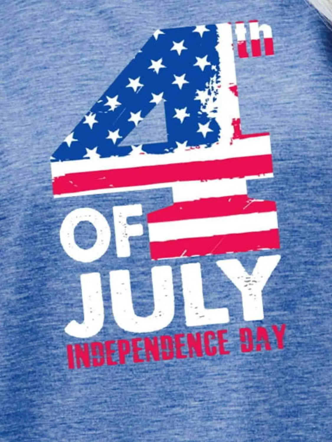 4th OF JULY INDEPENDENCE DAY Graphic Tee Women's T-Shirts - Tophatter Daily Deals