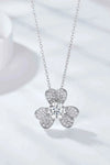 Moissanite Clover Pendant Necklace Moissanite - Tophatter Daily Deals