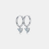 1 Carat Moissanite 925 Sterling Silver Heart Earrings - Shop Tophatter Deals, Electronics, Fashion, Jewelry, Health, Beauty, Home Decor, Free Shipping
