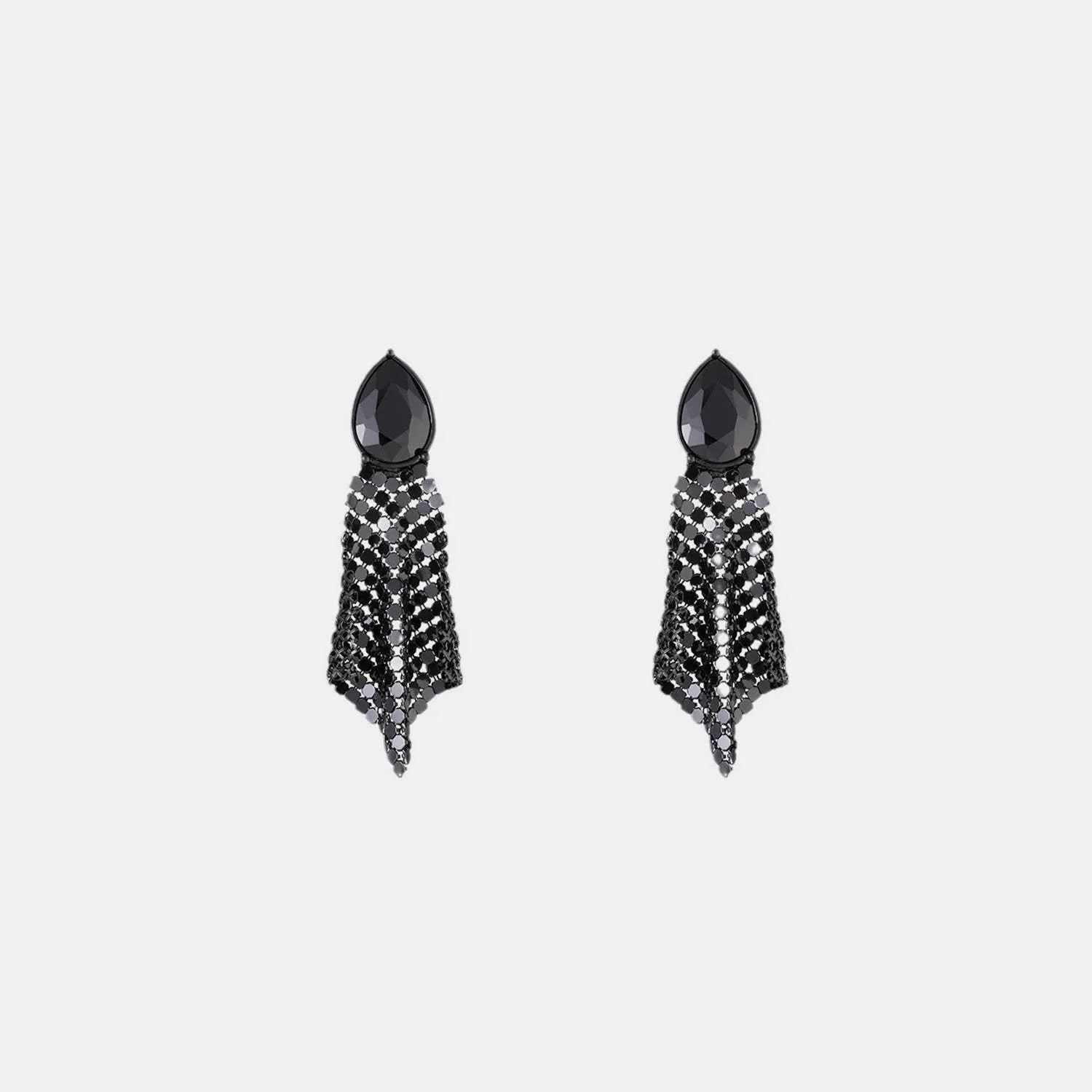 Geometric Zircon Alloy Earrings Earrings - Tophatter Daily Deals