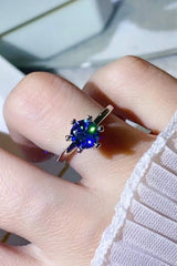 1 Carat Moissanite 6-Prong Solitaire Ring Moissanite - Tophatter Daily Deals