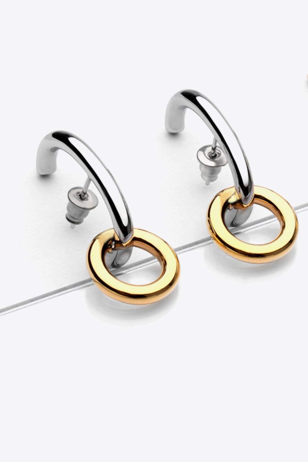 At Your Best 18K Gold-Plated Copper Drop Earrings Earrings - Tophatter Daily Deals