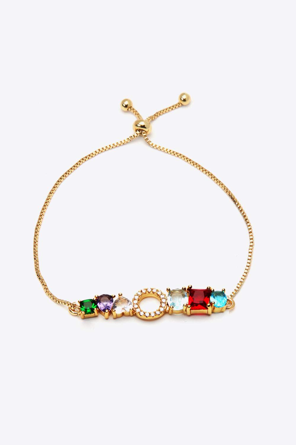 K to T Zircon Bracelet O One Size Bracelets - Tophatter Daily Deals