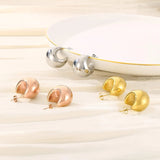 Stainless Steel Moon Shape Earrings Earrings - Tophatter Daily Deals