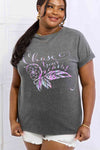 Simply Love Full Size CHASE YOUR DREAMS Graphic Cotton Tee Women's T-Shirts - Tophatter Daily Deals