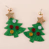 Christmas Tree Rhinestone Alloy Earrings Earrings - Tophatter Daily Deals