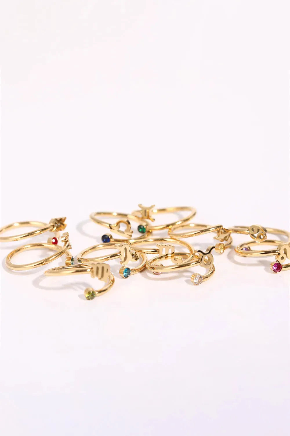 Constellation Stainless Steel Bypass Ring Rings - Tophatter Daily Deals