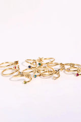 Constellation Stainless Steel Bypass Ring Rings - Tophatter Daily Deals