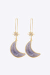 5-Pair Wholesale Resin Moon Drop Earrings Earrings - Tophatter Daily Deals