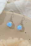 Opal Square Drop Earrings - Tophatter Shopping Deals - Electronics, Jewelry, Auction, App, Bidding, Gadgets, Fashion