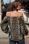 Off-Shoulder Balloon Sleeve Top Blouses - Tophatter Daily Deals