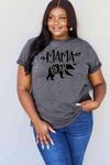 Simply Love Full Size MAMA BEAR Graphic Cotton T-Shirt Women's T-Shirts - Tophatter Daily Deals